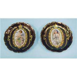 A good pair of Art Nouveau, German porc