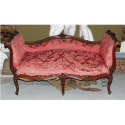 A fine antique Louis XV style mahogany 