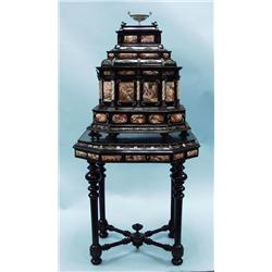 An unique antique Viennese enamel mount