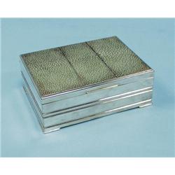 ART DECO - An unusual Danish silver pla