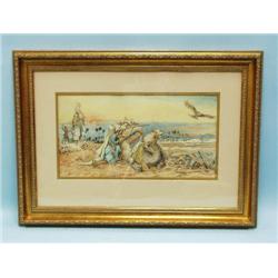 LEON-ADOLPHE-AUGUSTE BELLY (1827 - 1877