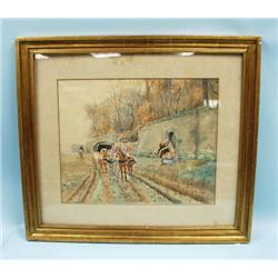 CHARLES-EDOUARD DELORT (1841-1895) Fren