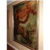 Image 1 : ART DECO - A large and colourful panel 