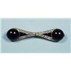 Image 1 : ART DECO - An 18 kt. gold, platinum and