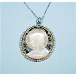 ART NOUVEAU - VERNON. A museum quality 