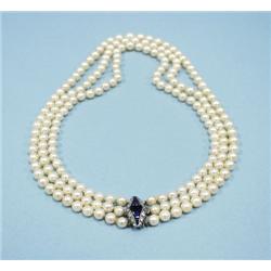 ART DECO - A very good triple stranded 