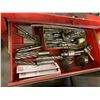 Image 2 : TOOL BOX WITH ASSORTED TOOLS