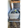 Image 1 : UNUSED AREOVENT C/W 56" X 56" LOUVERED DUCT C/W POWER BOX 36" DUCT EXIT