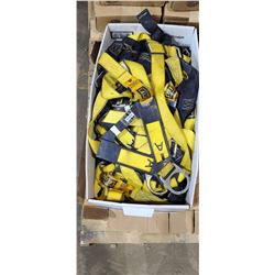 TWO BOXES OF ASSORTED FALL ARREST EQUIPMENT