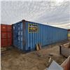 Image 2 : 8 X 8 X 40 SHIPPING CONTAINER BLUE (4917760