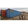 Image 4 : 8 X 8 X 40 SHIPPING CONTAINER BLUE (4917760