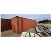 Image 3 : 8 X 8 X 40 SHIPPING CONTAINER  RED (614 212)