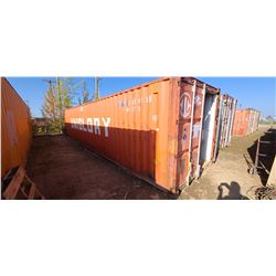 8 X 8 X 40 SHIPPING CONTAINER  RED (803919)