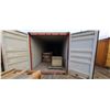 Image 1 : 8 X 8 X 40 SHIPPING CONTAINER RED (717396)