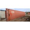 Image 2 : 8 X 8 X 40 SHIPPING CONTAINER RED (717396)