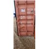 Image 3 : 8 X 8 X 40 SHIPPING CONTAINER RED (717396)