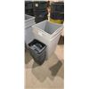 Image 2 : 19X19 GARBAGE CANS QTY 3. OFFICE TRASH CANS QTY 11