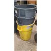 Image 1 : THREE 24" RUBBERMAID BINS