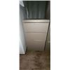 Image 2 : SMALL BEIGE  3 DRAW FILE CABINET