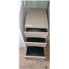 Image 3 : SMALL BEIGE  3 DRAW FILE CABINET