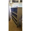 Image 2 : GREY , FOUR SHELVELD STORAGE CABINET