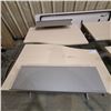 Image 2 : 2 MAPLE COLOUR DESKS WITH TOP SELF LOCATED IN FORT MCMURRAY