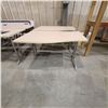Image 2 : 2 MAPLE COLOUR DESKS WITH TOP SELF LOCATED IN FORT MCMURRAY