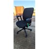 Image 1 : TWO BLACK OFFICE CHAIRS