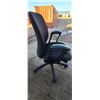 Image 3 : TWO BLACK OFFICE CHAIRS