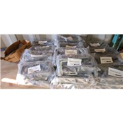 ASSORTED L BRACKETS - NEW - APPROX QTY 30