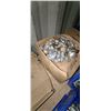 Image 13 : LARE QUANTITY OF PART BINS FULL OF ELECTRICAL COMPONENTS , NUTS, BOLTS, FITTINGS