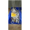 Image 14 : LARE QUANTITY OF PART BINS FULL OF ELECTRICAL COMPONENTS , NUTS, BOLTS, FITTINGS