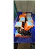 Image 2 : LARE QUANTITY OF PART BINS FULL OF ELECTRICAL COMPONENTS , NUTS, BOLTS, FITTINGS