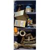 Image 7 : THREE CONTAINERS OF VALVES AND PARTS- NEW AND USED