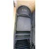 Image 10 : FOLDING PADDED CHAIRS APPROX 80 IN CRATE