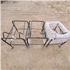 Image 1 : THREE FOLDING CHAIR CADDIES