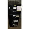 Image 1 : BLACK METAL FILING CABINET LOCATED IN REDWATER