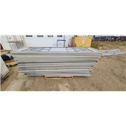 8' X 30-  PLASTIC TABLES QTY 10