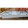 Image 3 : 8'X30" PLASTIC TABLES QTY 12
