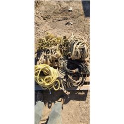 SKID OF BRAIDED AND NYLON ROPE
