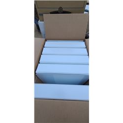 NEW BOX OF FILE FOLDERS AND BINDERS