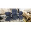 Image 1 : THREE OFFICE CHAIRS BCK LOCATED IN FORT MCMURRAY