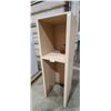 Image 2 : LIGHT WOODED SHELVING CABINET LOCATED IN FORT MCMURRAY