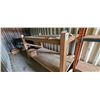 Image 1 : 4X8X5  PLYWOOD SHELVING UNIT LOCATED IN FORT MCMURRAY