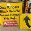 Image 1 : SIX ASSORTED SIGNS
