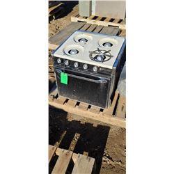 RV PROPANE STOVE AND OVEN