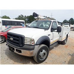 2007 FORD F550 Service / Mechanic / Utility Truck