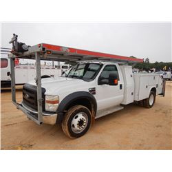 2008 FORD F550 CAR HAULER Service / Mechanic / Utility Truck