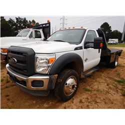 2016 FORD F550 Flatbed Truck