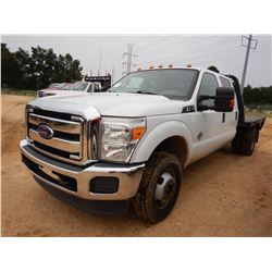 2014 FORD F350 Flatbed Truck